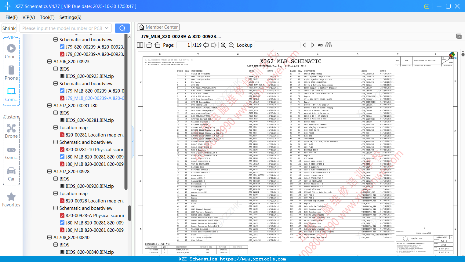 Laptop Apple J79_MLB_820-00239-A 820-00923